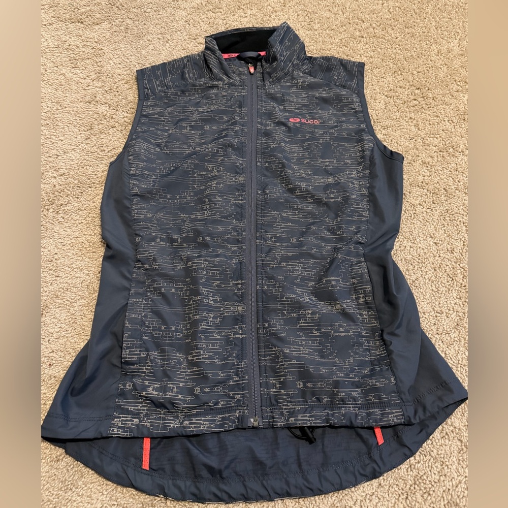 Sugoi Zap Run Vest Reflective Running Vest Women’s Medium Lightweight